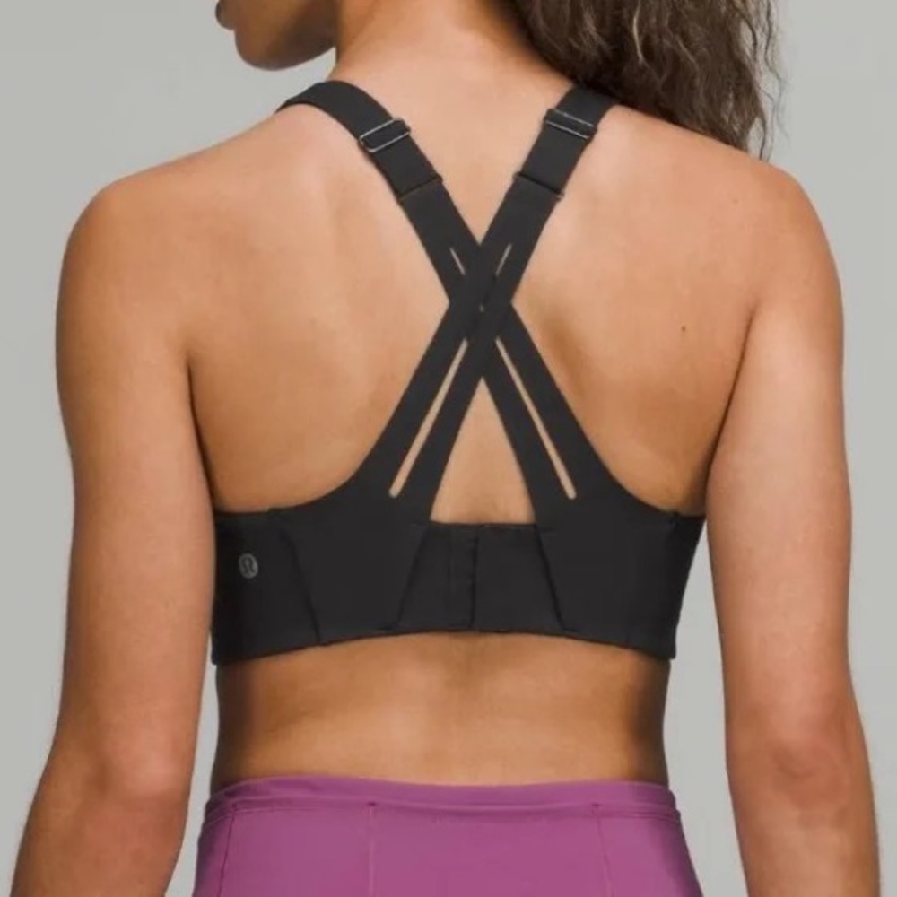 Lululemon sports bra air support bra NWT black